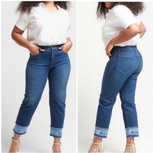 Able Denim The Skinny Straight Jeans in Elena Wash Women’s Size 30 Large